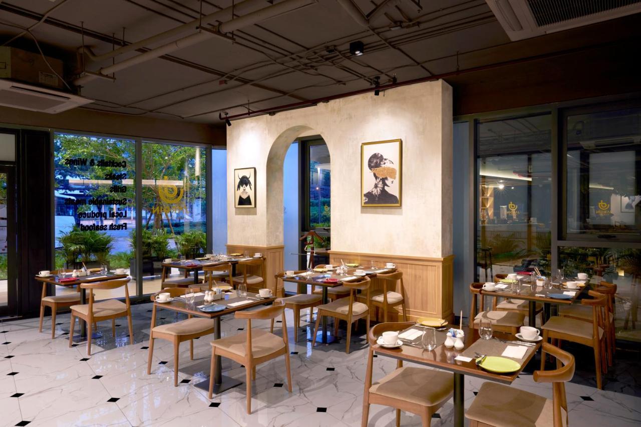 Somerset Rama 9 Bangkok Kültér fotó Interior of the restaurant